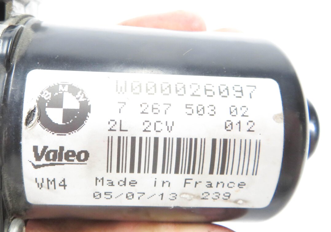 Thumbnail 6: 12-19 BMW 320i 328i 330i 335i 340i 428i 430i 435i 440i M3 M4 FRONT WIPER MOTOR