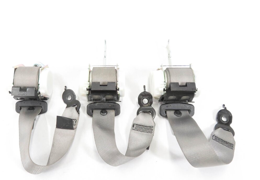 Thumbnail 2: 2012 BMW 528i (F10) REAR - LEFT / CENTER / RIGHT SEATBELT RETRACTOR SET-3 (GRAY)