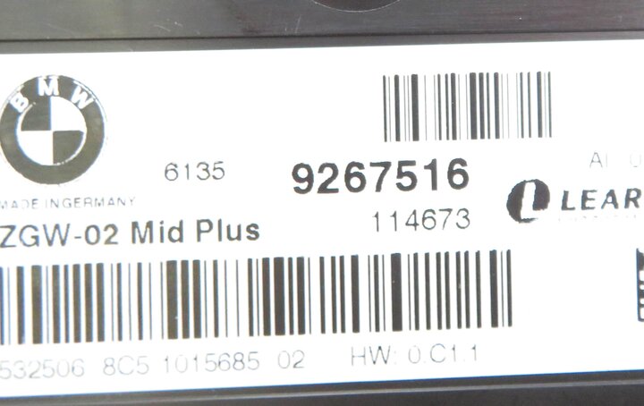 Thumbnail 6: 11-19 BMW 528i 535i 550i 640i 650i 740i 750i 760i M5 M6 CENTRAL GATEWAY MODULE