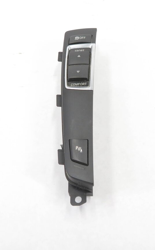 Thumbnail 2: 2012 BMW 528i (F10) FRONT CONSOLE SPORT COMFORT PDC TRACTION SWITCH BUTTON PANEL