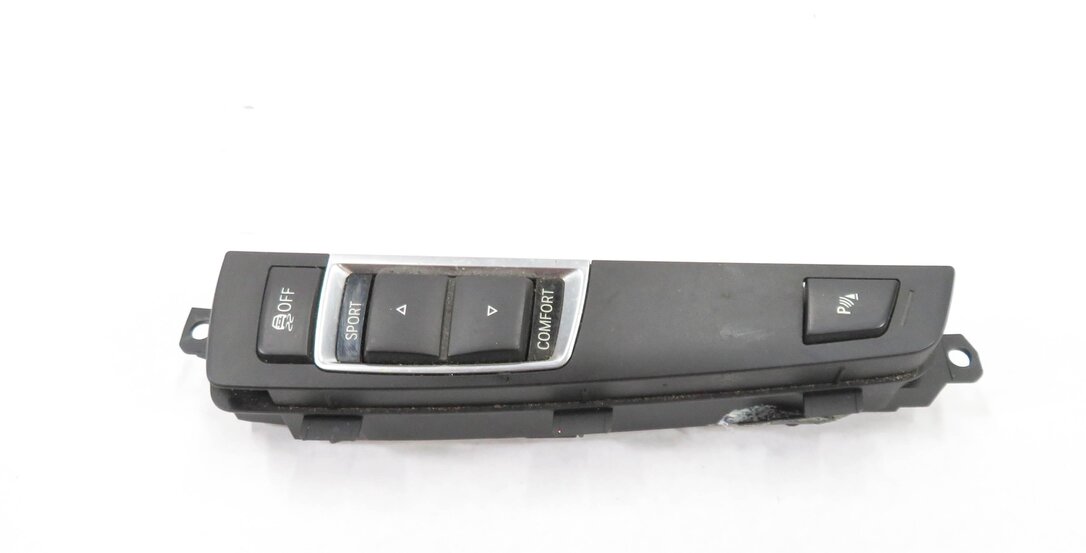 Thumbnail 3: 2012 BMW 528i (F10) FRONT CONSOLE SPORT COMFORT PDC TRACTION SWITCH BUTTON PANEL