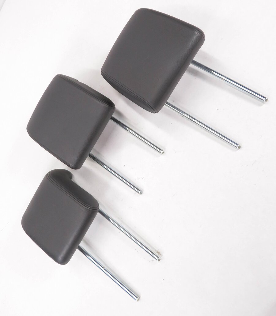 2006 RANGE ROVER SPORT (L320) REAR LEFT / CENTER / RIGHT HEADREST SET-3 (BLACK)