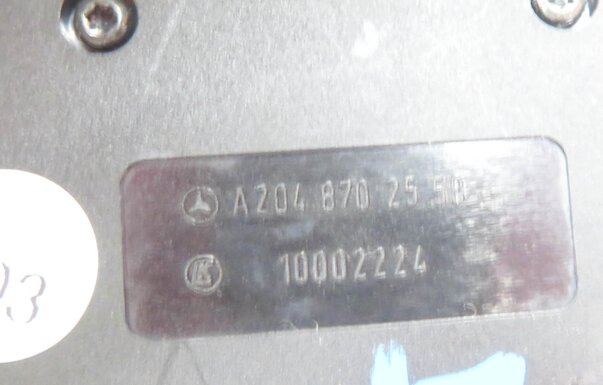 Thumbnail 6: 2011 MB ML350 (W164) LEFT FRONT DRIVER SEAT LUMBAR ADJUST CONTROL SWITCH BUTTON