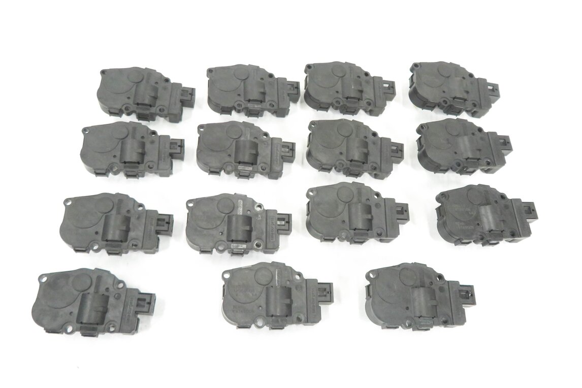 Thumbnail 3: 2009 BMW 750Li (F02) HEATER A/C BLEND DOOR FLAP ACTUATOR MOTOR SET-15