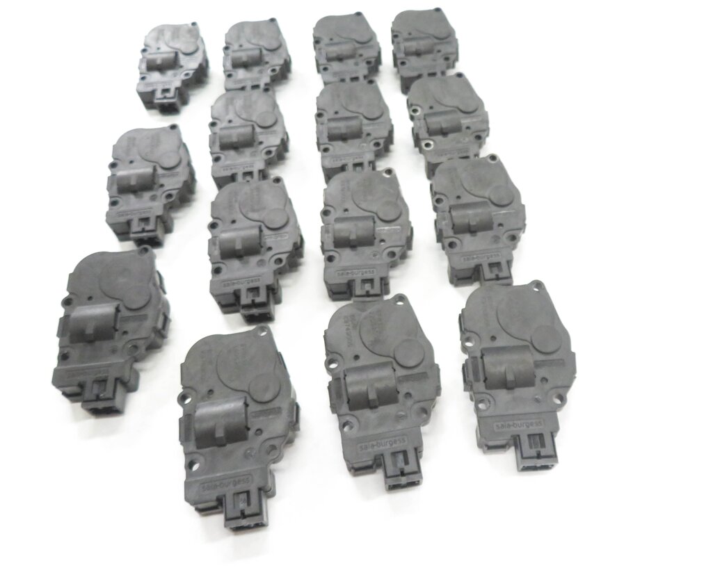 Thumbnail 4: 2009 BMW 750Li (F02) HEATER A/C BLEND DOOR FLAP ACTUATOR MOTOR SET-15