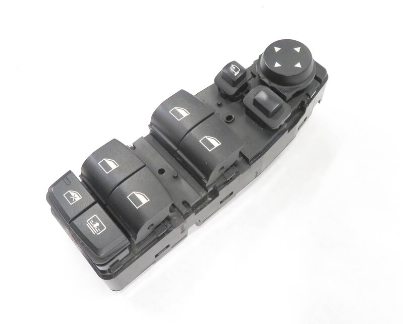 09-15 BMW 740i 750i 760i B7 (F01) DRIVER WINDOW SWITCH w/ P-FOLD & REAR SHADE