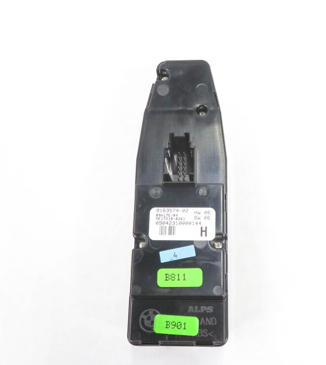 Thumbnail 5: 09-15 BMW 740i 750i 760i B7 (F01) DRIVER WINDOW SWITCH w/ P-FOLD & REAR SHADE