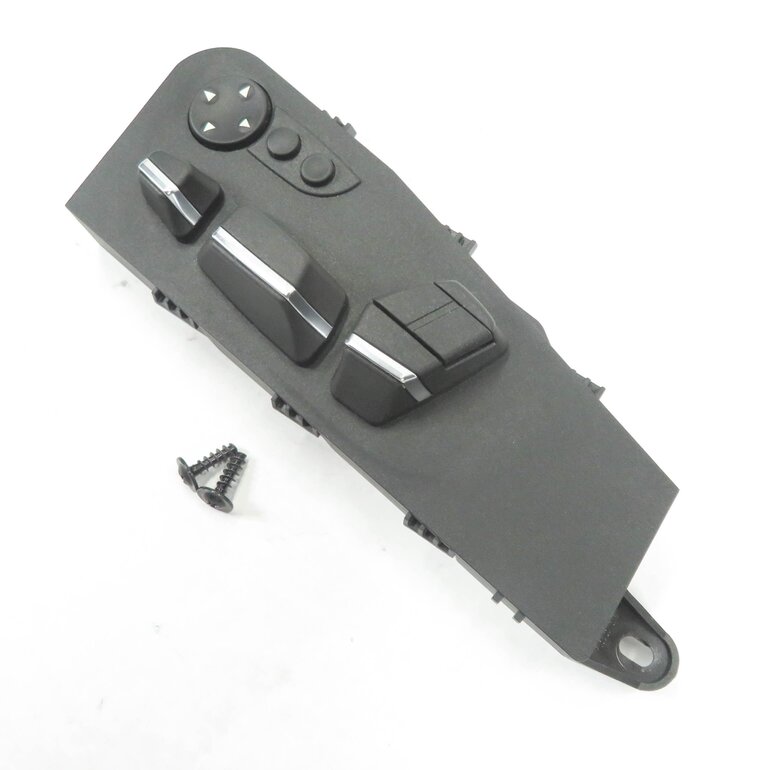 2009 BMW 750i (F01) LEFT FRONT DRIVER SEAT POWER ADJUST CONTROL SWITCH PANEL