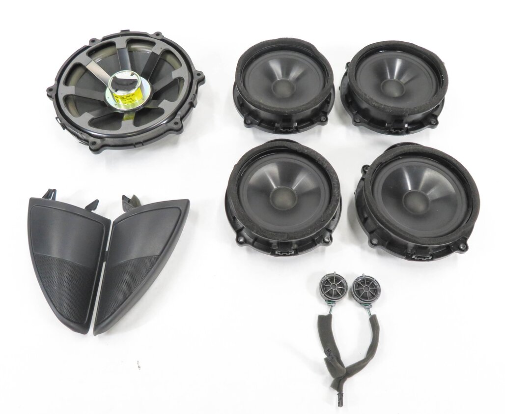 Thumbnail 2: 2011 RANGE ROVER SPORT (L320) RADIO STEREO MID HIGH TWEETER WOOFER SPEAKER SET-9