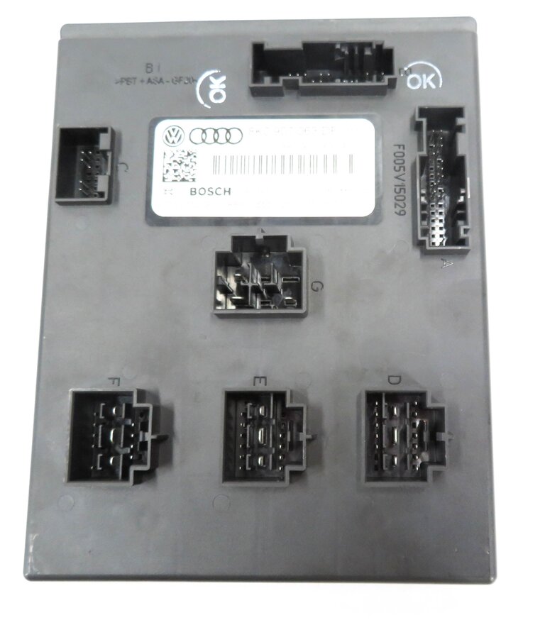 Thumbnail 7: 2015 AUDI A5 (B8 8T) 2.0L CPMB TURBO ENGINE ECM BCM IMMOBILIZER MODULE KEY SET