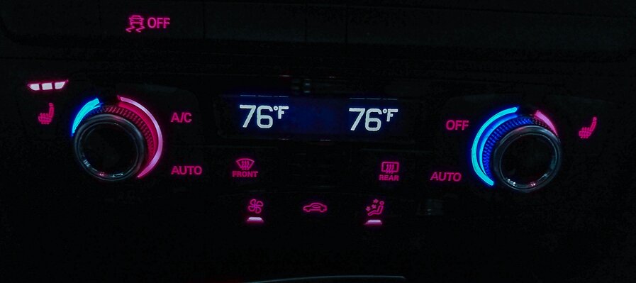 Thumbnail 2: 13-17 AUDI A4 S4 A5 S5 RS5 Q5 SQ5 (B8 8K 8T 8R) HEATER A/C TEMPERATURE CONTROL
