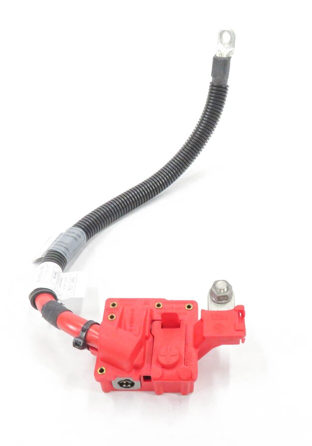 Thumbnail 2: 2011 BMW X5 (E70) POST TERMINAL SRS BLOWOUT POSITIVE BATTERY CABLE
