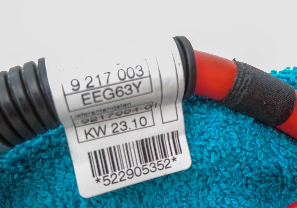 Thumbnail 7: 2011 BMW X5 (E70) POST TERMINAL SRS BLOWOUT POSITIVE BATTERY CABLE