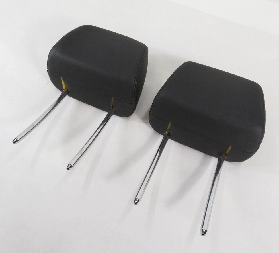 2014 BMW X1 (E84) FRONT LEFT & RIGHT (BLACK LEATHER) HEADREST SET-2