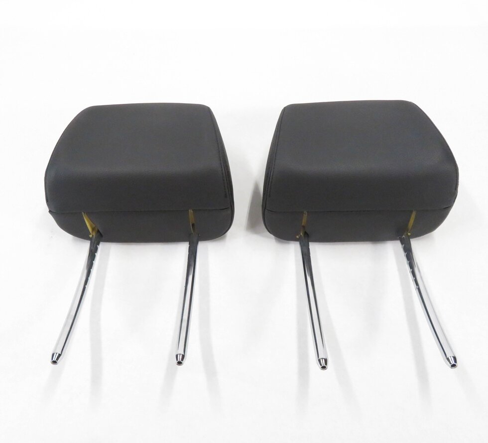 Thumbnail 2: 2014 BMW X1 (E84) FRONT LEFT & RIGHT (BLACK LEATHER) HEADREST SET-2