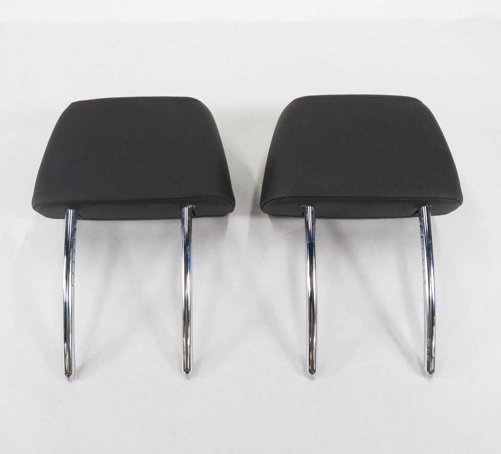 Thumbnail 5: 2014 BMW X1 (E84) FRONT LEFT & RIGHT (BLACK LEATHER) HEADREST SET-2