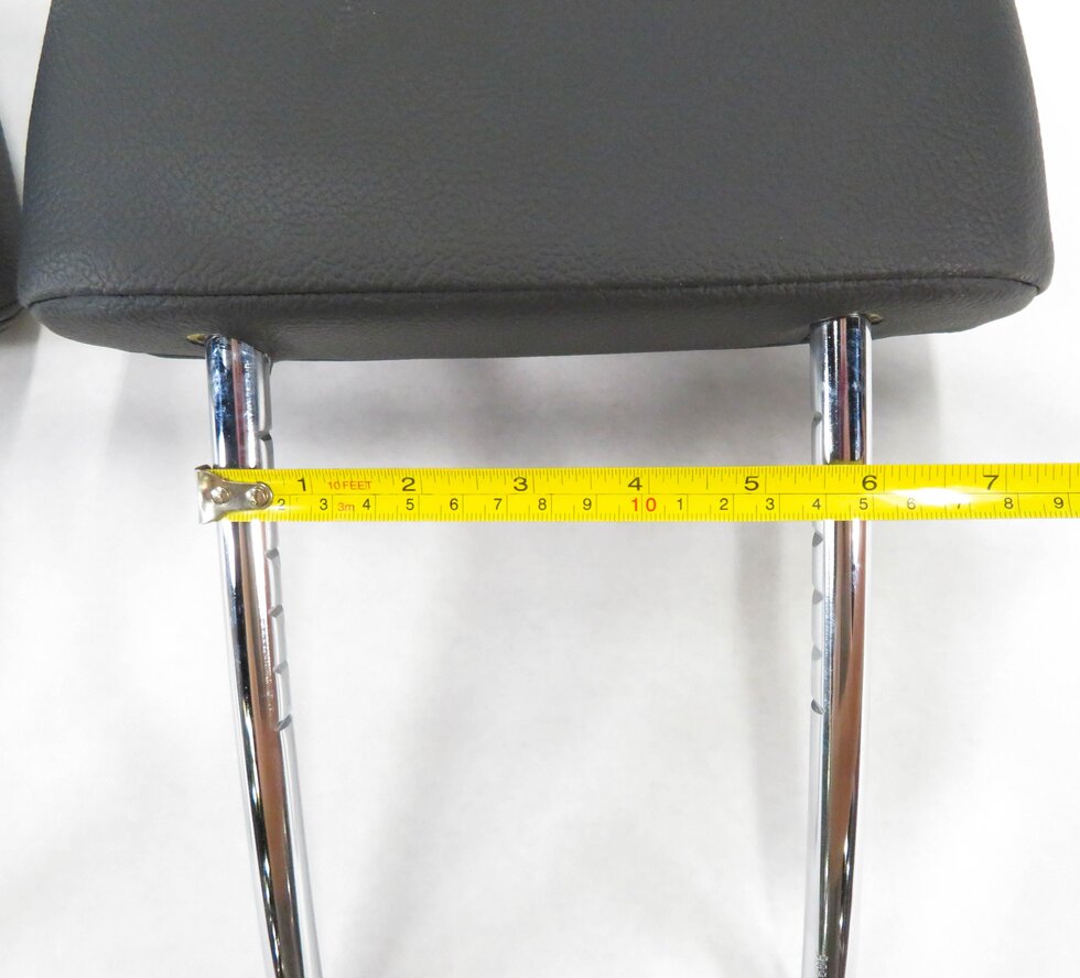 Thumbnail 6: 2014 BMW X1 (E84) FRONT LEFT & RIGHT (BLACK LEATHER) HEADREST SET-2