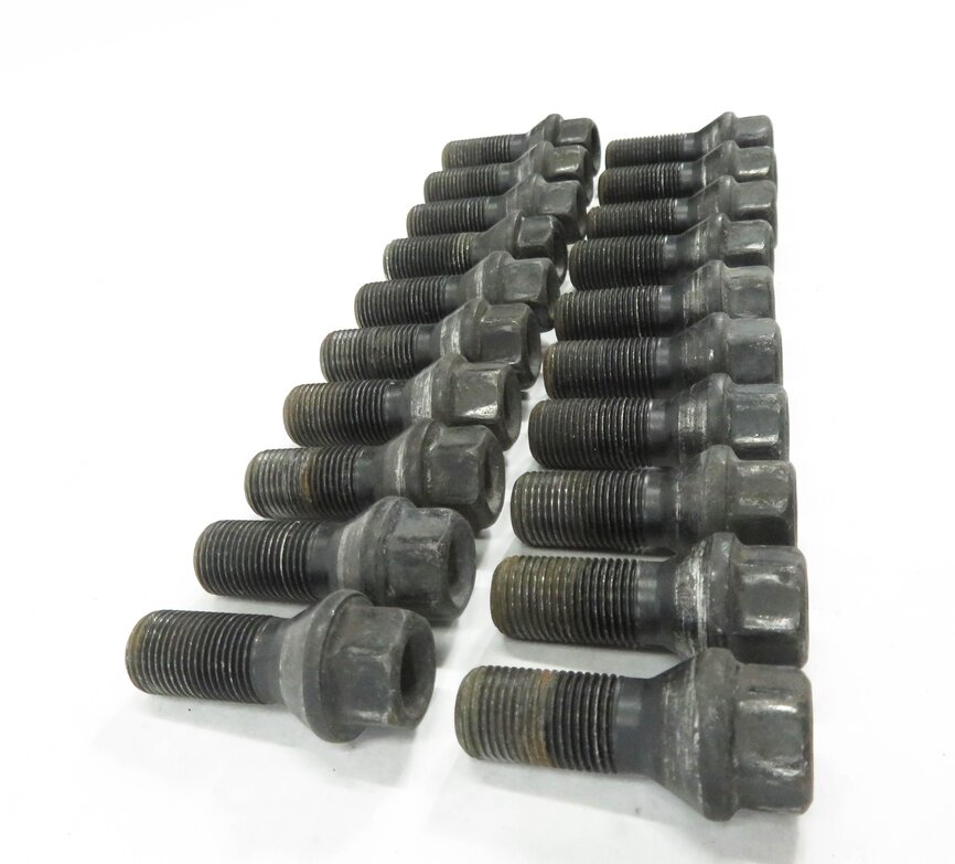 Thumbnail 4: 2013 BMW X3 (F25) WHEEL TIRE RIM LUG NUT STUD WHEEL BOLT SET-20