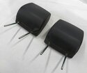 2006 RANGE ROVER SPORT (L320) FRONT LEFT & RIGHT (BLACK LEATHER) HEADREST SET-2