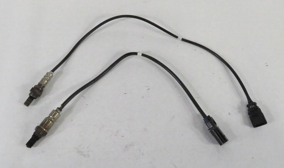 Thumbnail 2: 2014 AUDI Q7 (4L) 3.0L SC PRE / POST CAT O2 OXYGEN LAMBDA PROBE SENSOR SET-2