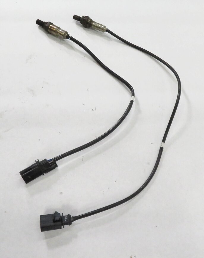 Thumbnail 3: 2014 AUDI Q7 (4L) 3.0L SC PRE / POST CAT O2 OXYGEN LAMBDA PROBE SENSOR SET-2