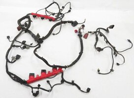 Thumbnail 4: 2014 AUDI Q7 (4L) 3.0L CTW MOTOR SUPERCHARGED ENGINE WIRE WIRING HARNESS LOOM