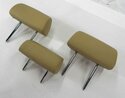 2011 BMW X5 (E70) REAR 2nd ROW (BEIGE LEATHER) HEADREST HEAD REST SET-3