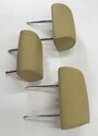 Thumbnail 3: 2011 BMW X5 (E70) REAR 2nd ROW (BEIGE LEATHER) HEADREST HEAD REST SET-3