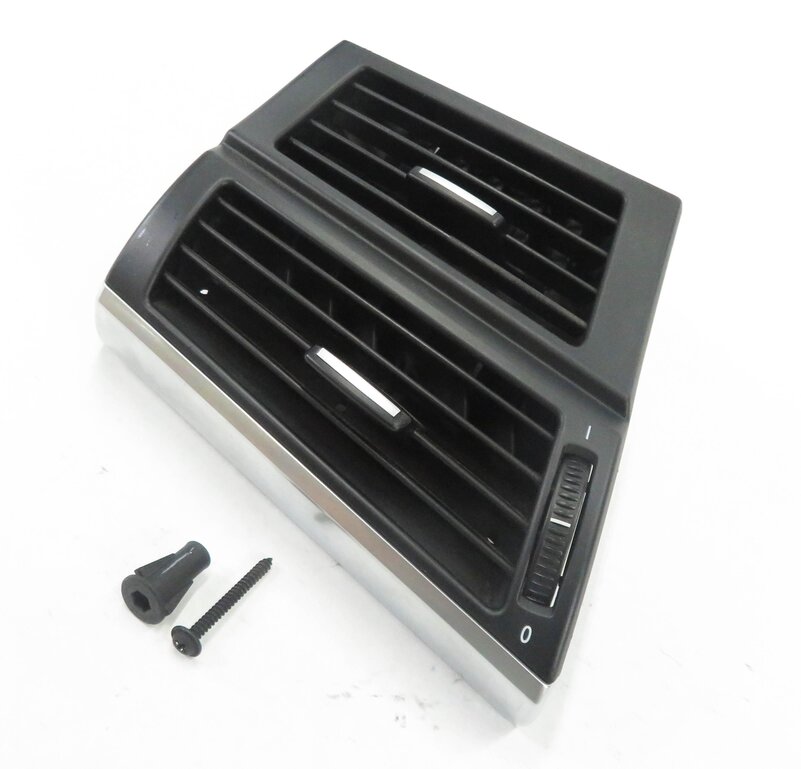 2007 BMW X5 (E70) LEFT DRIVER DASH PANEL HEATER A/C AIR VENT w/ TRIM