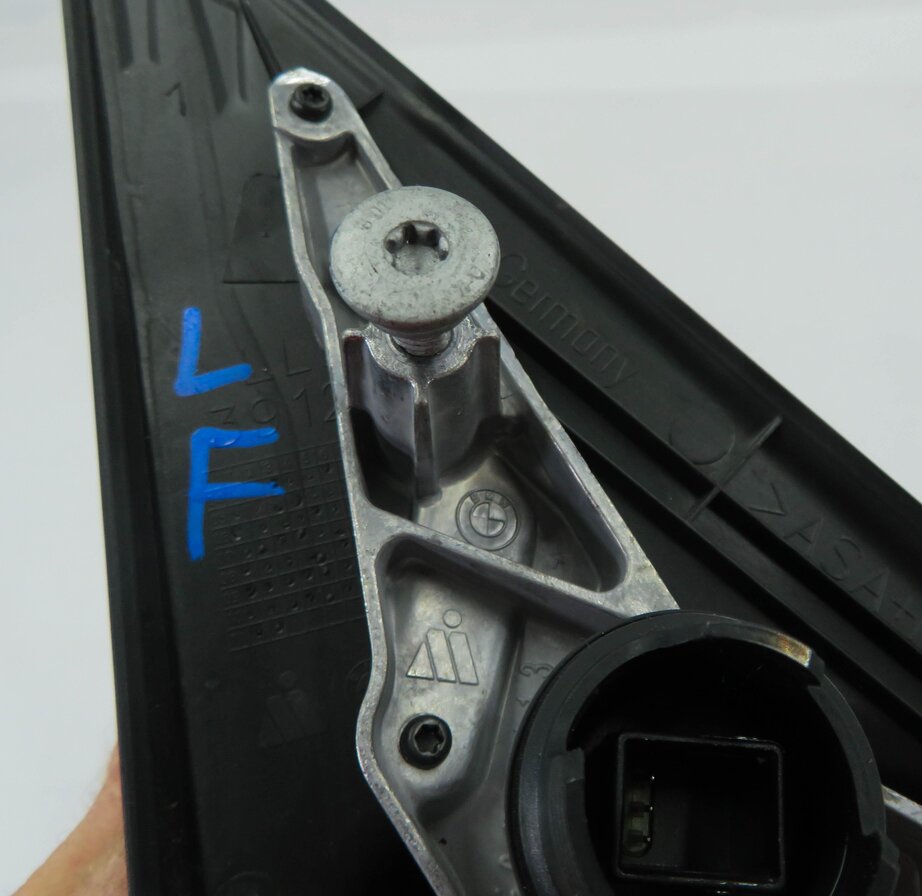 Thumbnail 7: 09-12 BMW 323i 328i 335i (E90) DRIVER P-FOLD HEATED AUTODIM MEMORY MIRROR (BLUE)