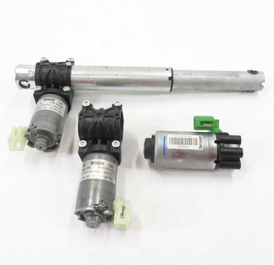 Thumbnail 2: 11 BMW 535i (F10) RIGHT FRONT PASSENGER SEAT ADJUSTMENT ADJUST MOTOR SET (3)