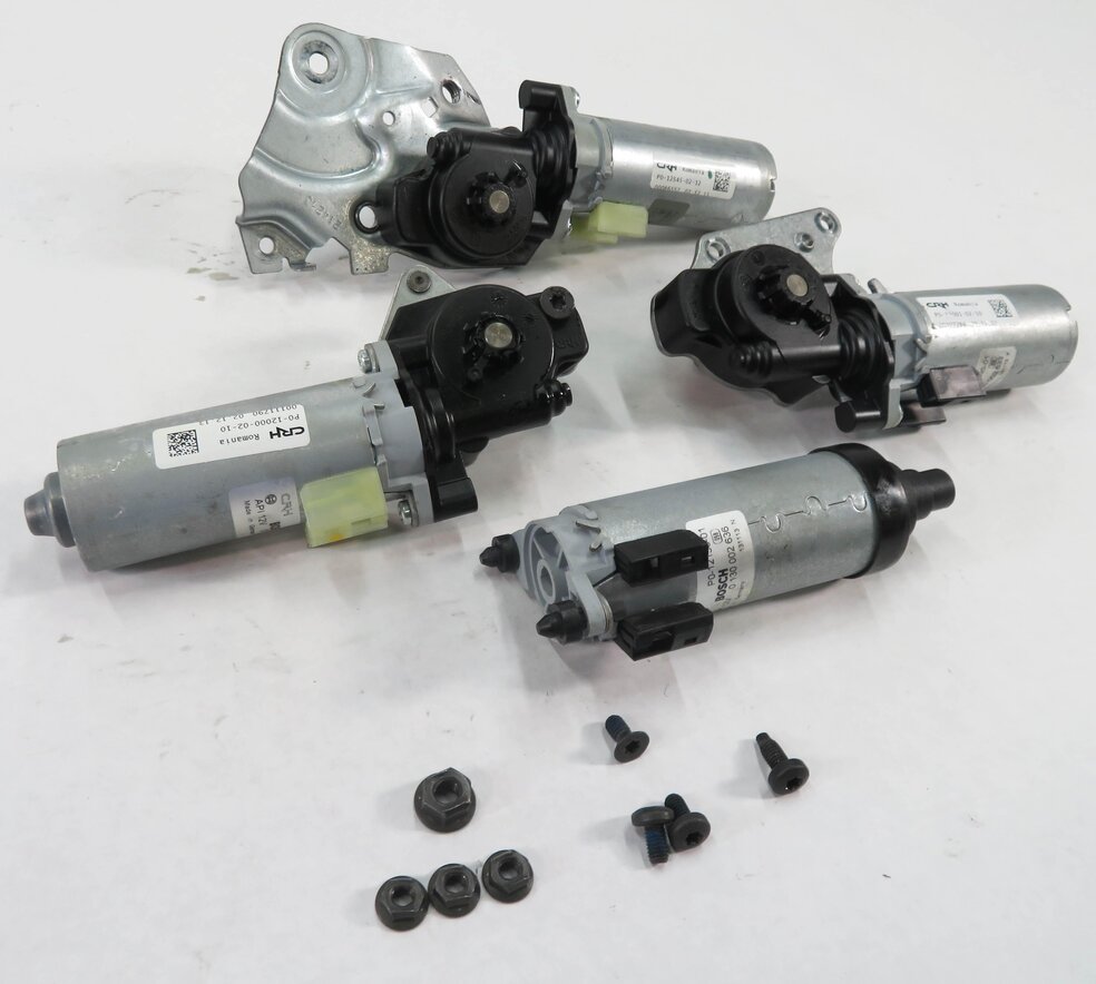 14 BMW X1 (E84) RIGHT FRONT PASSENGER ADJUSTMENT POWER ADJUST SEAT MOTOR SET (4)
