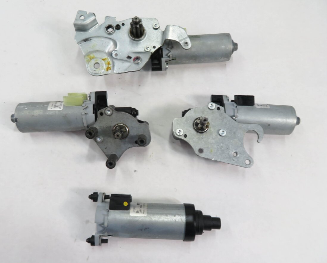 Thumbnail 7: 14 BMW X1 (E84) RIGHT FRONT PASSENGER ADJUSTMENT POWER ADJUST SEAT MOTOR SET (4)