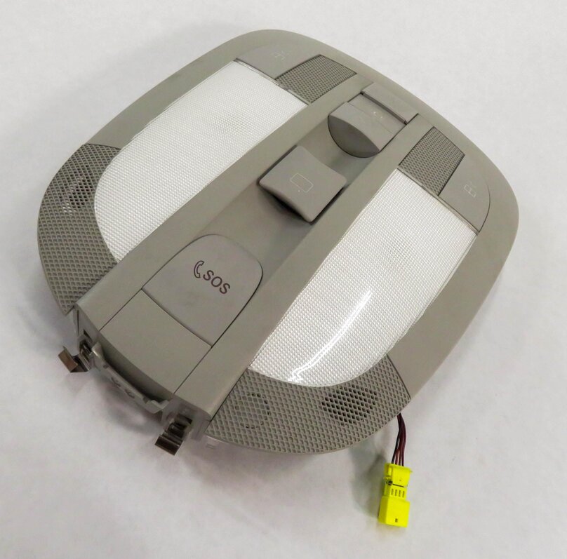 07 MERCEDES BENZ GL450 (X164) FRONT MAP READING COURTESY DOME LIGHT LAMP (GRAY)