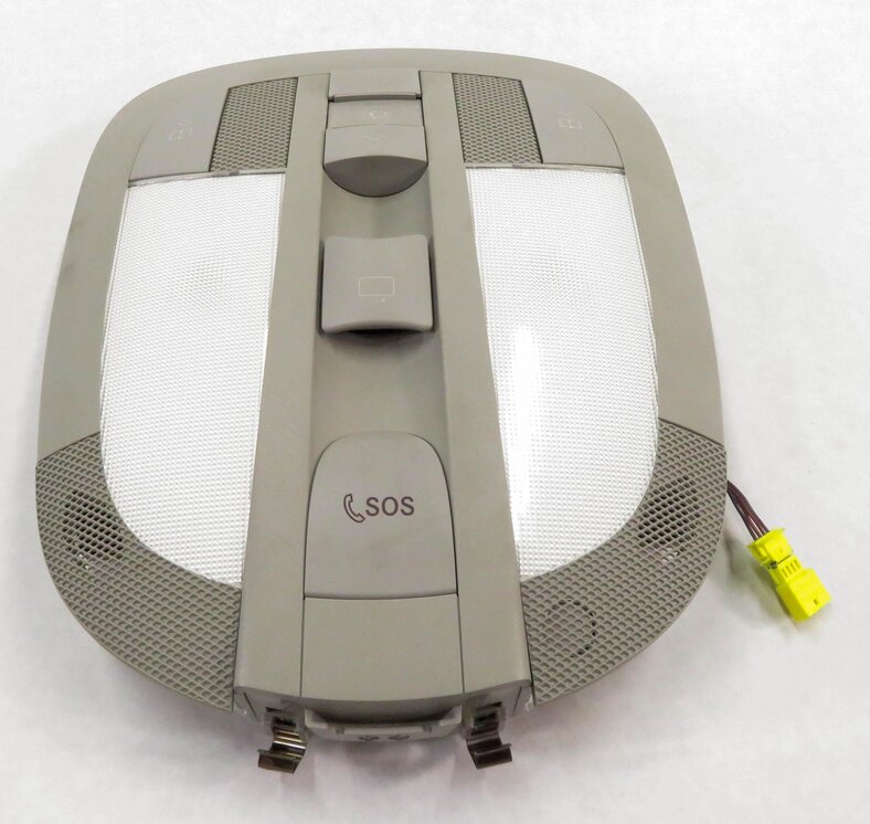 Thumbnail 2: 07 MERCEDES BENZ GL450 (X164) FRONT MAP READING COURTESY DOME LIGHT LAMP (GRAY)