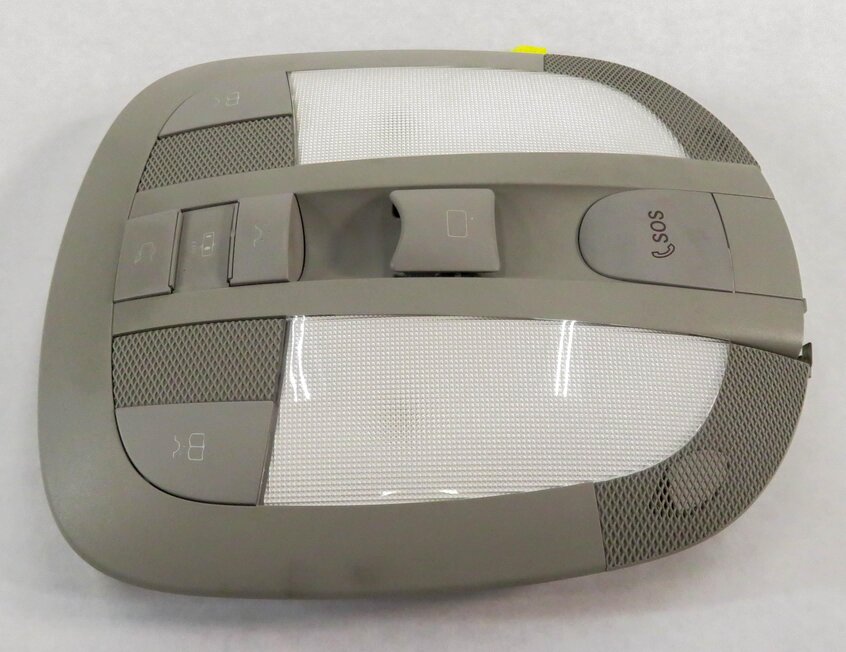 Thumbnail 3: 07 MERCEDES BENZ GL450 (X164) FRONT MAP READING COURTESY DOME LIGHT LAMP (GRAY)