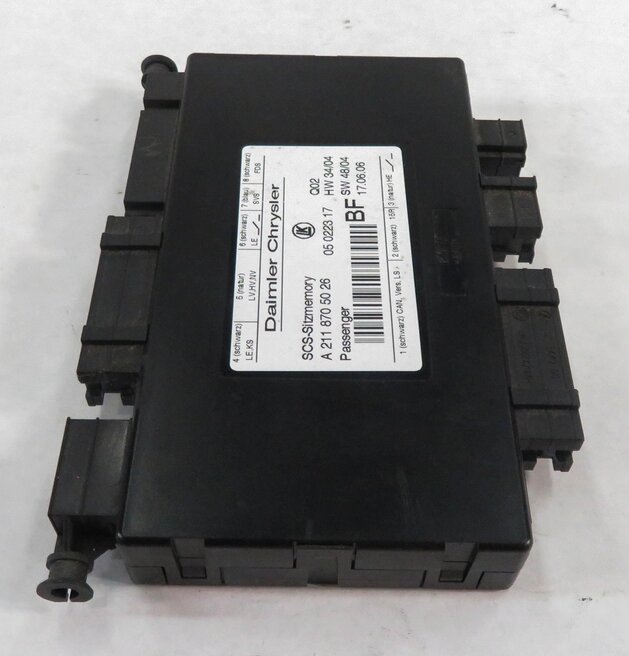 Thumbnail 3: 2007 MERECEDES BENZ GL450 (X164) RIGHT FRONT PASSENGER SEAT CONTROL MODULE
