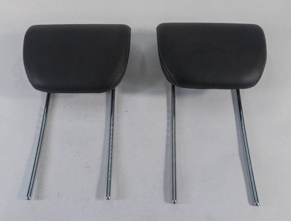Thumbnail 2: 2007 MB GL450 (X164) REAR 3rd THIRD ROW HEADREST SET - 2 (BLACK LEATHER 101A)