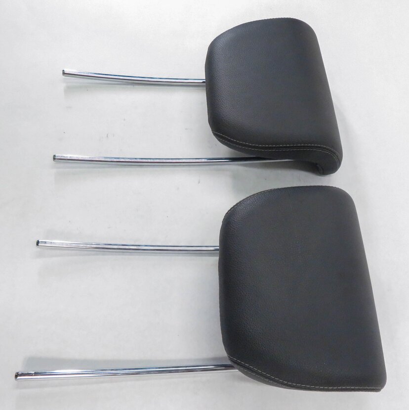 Thumbnail 3: 2007 MB GL450 (X164) REAR 3rd THIRD ROW HEADREST SET - 2 (BLACK LEATHER 101A)