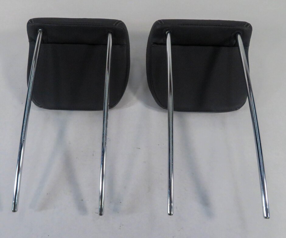 Thumbnail 5: 2007 MB GL450 (X164) REAR 3rd THIRD ROW HEADREST SET - 2 (BLACK LEATHER 101A)