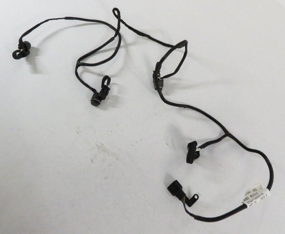 Thumbnail 2: 2015 LAND ROVER LR4 - REAR PDC PARK DISTANCE SENSOR SET-4 w/ HARNESS (BLACK)