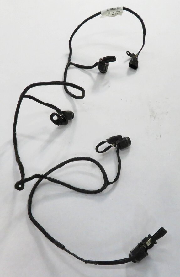 Thumbnail 4: 2015 LAND ROVER LR4 - REAR PDC PARK DISTANCE SENSOR SET-4 w/ HARNESS (BLACK)