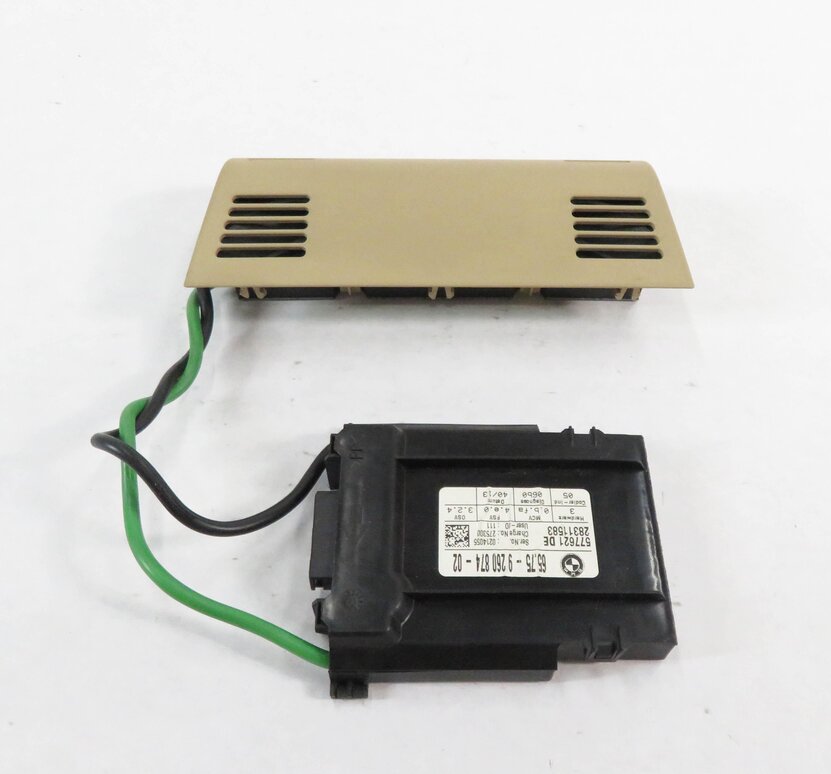 Thumbnail 4: 2014 BMW X1 (E84) ANTI THEFT ULTRASONIC ALARM SENSOR CONTROL MODULE (BEIGE)