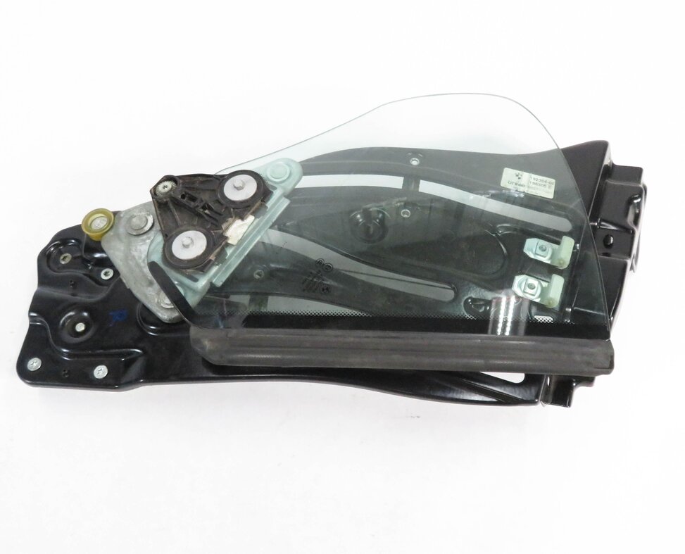 Thumbnail 2: 09-16 BMW Z4 (E89) ROADSTER RIGHT REAR QUARTER WINDOW REGULATOR w/ MOTOR & GLASS