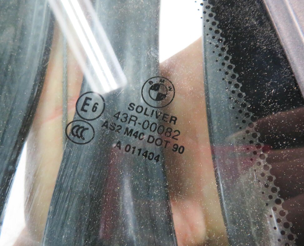 Thumbnail 7: 09-16 BMW Z4 (E89) ROADSTER RIGHT REAR QUARTER WINDOW REGULATOR w/ MOTOR & GLASS