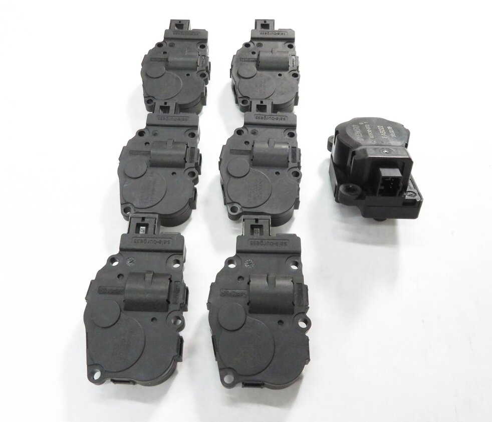 Thumbnail 4: 2009 BMW Z4 (E89) HVAC HEATER A/C AIR BOX BLEND DOOR ACTUATOR MOTOR SET-7