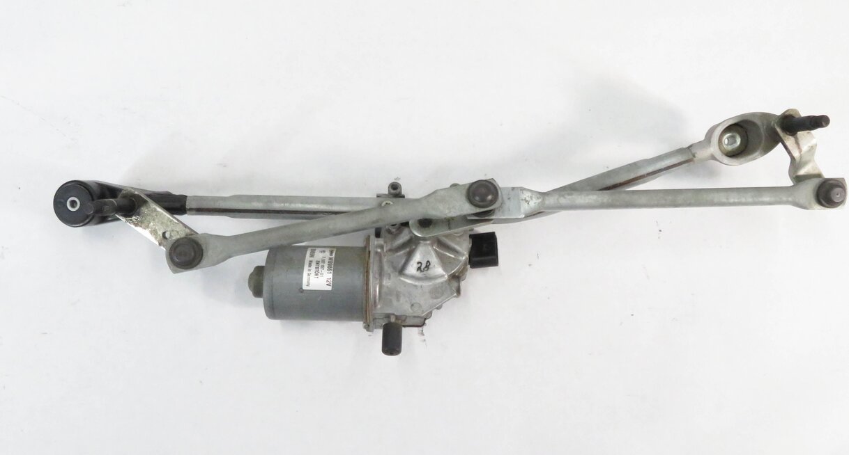 Thumbnail 5: 2009-2016 BMW Z4 (E89) ROADSTER FRONT WINDSHIELD WIPER LINKAGE w/ MOTOR