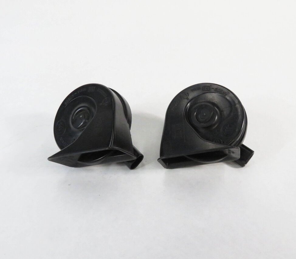 Thumbnail 2: 2009-2016 BMW Z4 (E89) EMERGENCY SAFETY ALERT SIGNAL HIGH & LOW TONE HORN SET-2