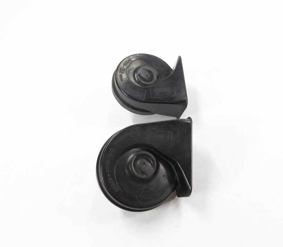 Thumbnail 3: 2009-2016 BMW Z4 (E89) EMERGENCY SAFETY ALERT SIGNAL HIGH & LOW TONE HORN SET-2
