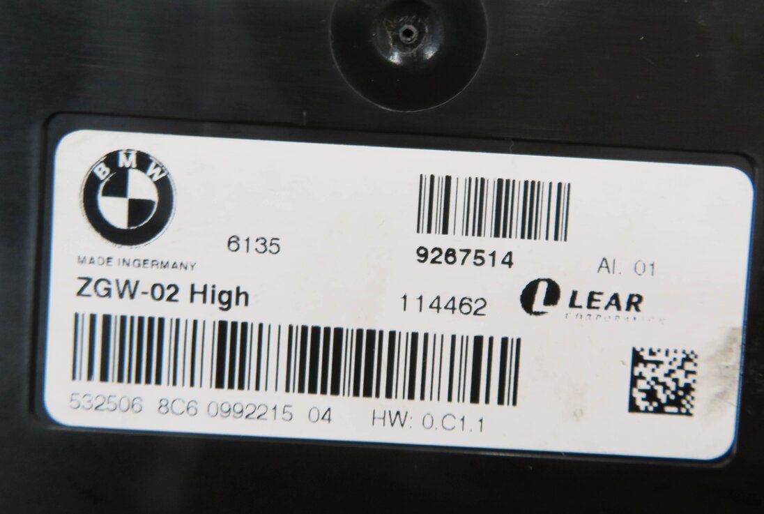 Thumbnail 6: 11-19 BMW 528i 535i 550i 640i 650i 740i 750i 760i M5 M6 CENTRAL GATEWAY MODULE